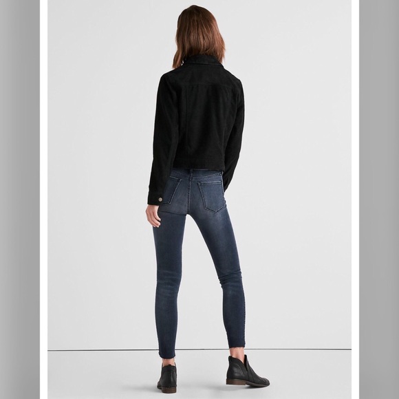 RELISTED Lucky Brand Y2K Suede Jacket - Picture 5 of 10